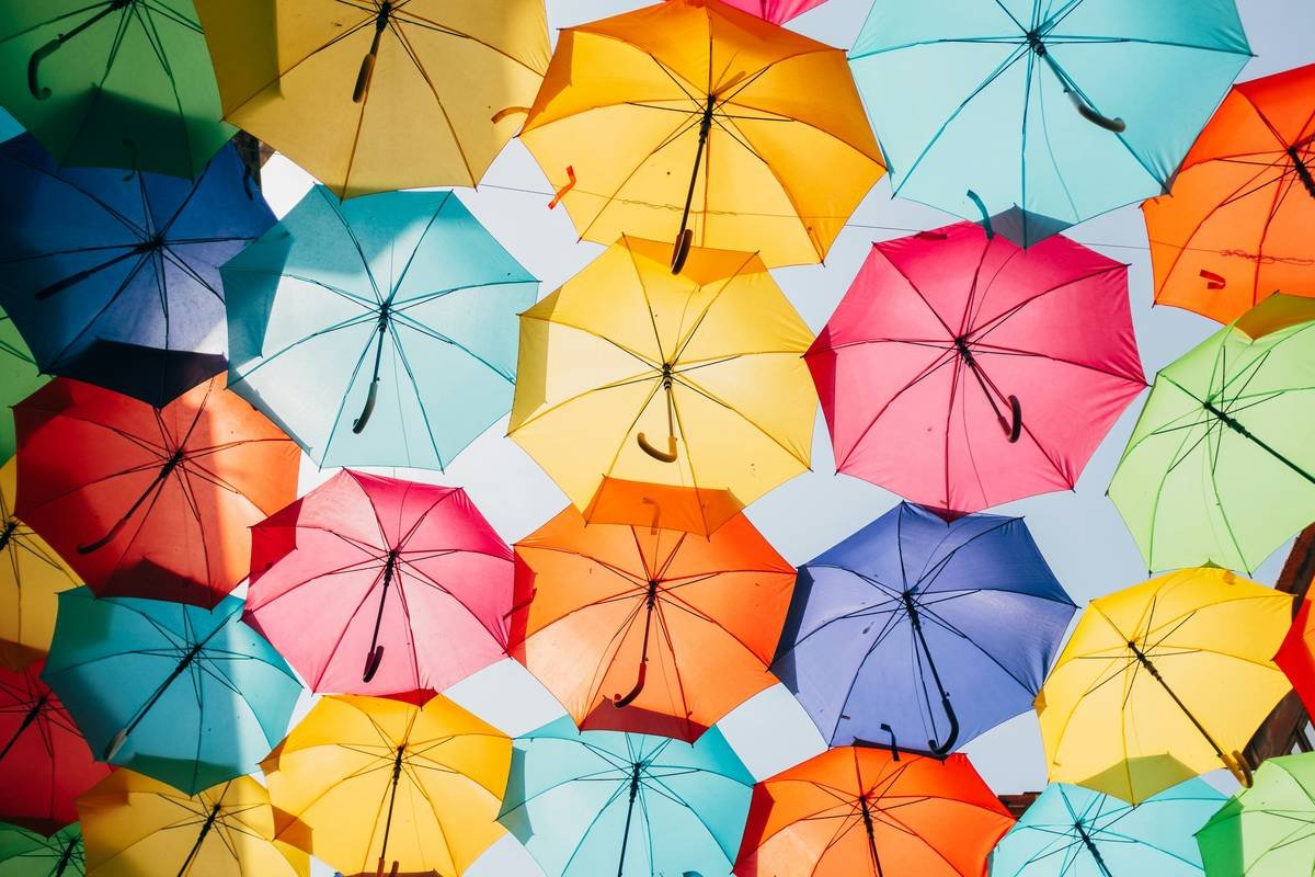weather protection cantilever umbrella what color
